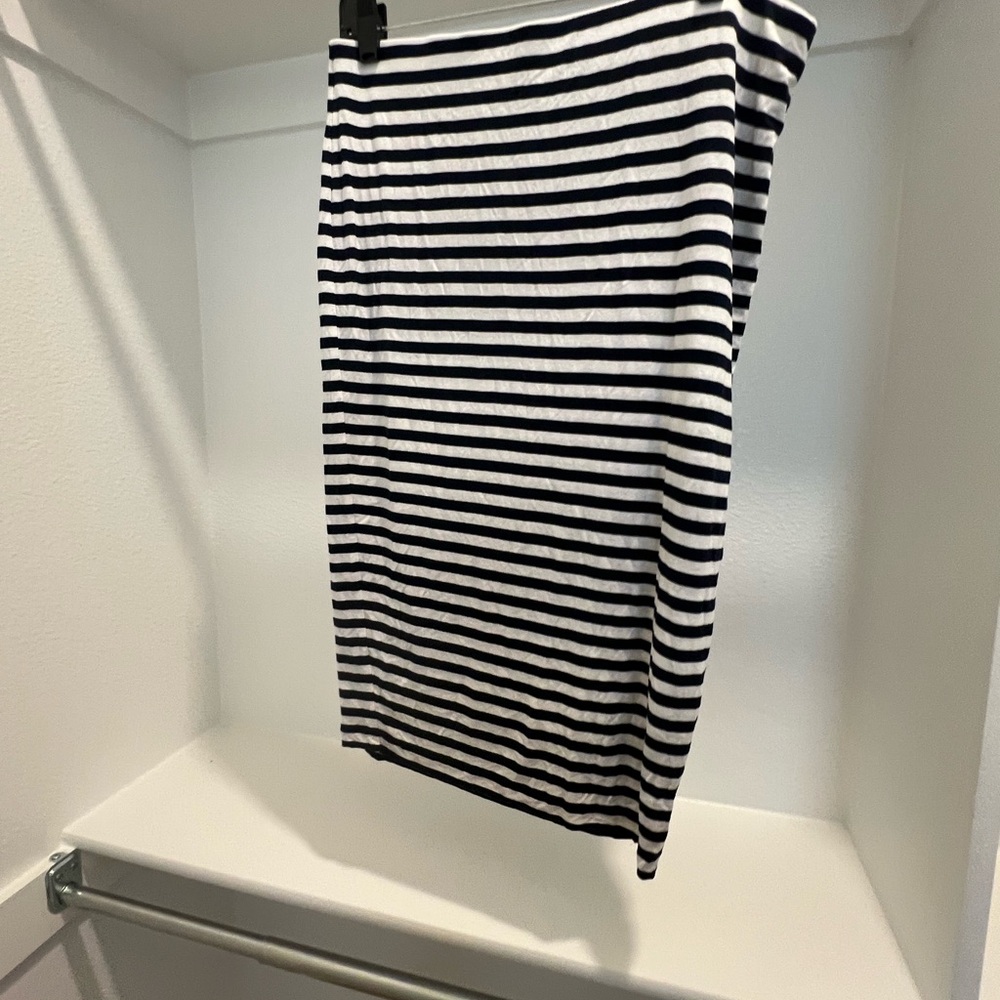 Vince Camuto Nautical Stripe Pencil Skirt